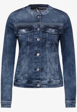 Cecil Jacken*Jeansjacke mid blue wash