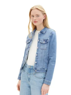 Tom Tailor Denim Jacken*Jeansjacke mit Bio-Baumwolle light stone blue denim