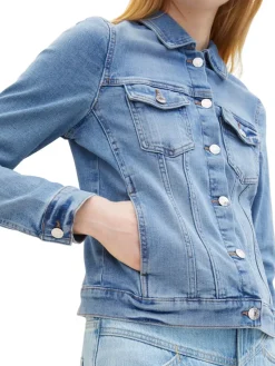 Tom Tailor Denim Jacken*Jeansjacke mit Bio-Baumwolle light stone blue denim