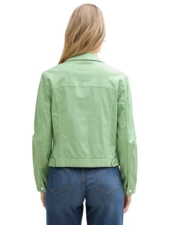Tom Tailor Jacken*Jeansjacke mit Eingriffstaschen true green