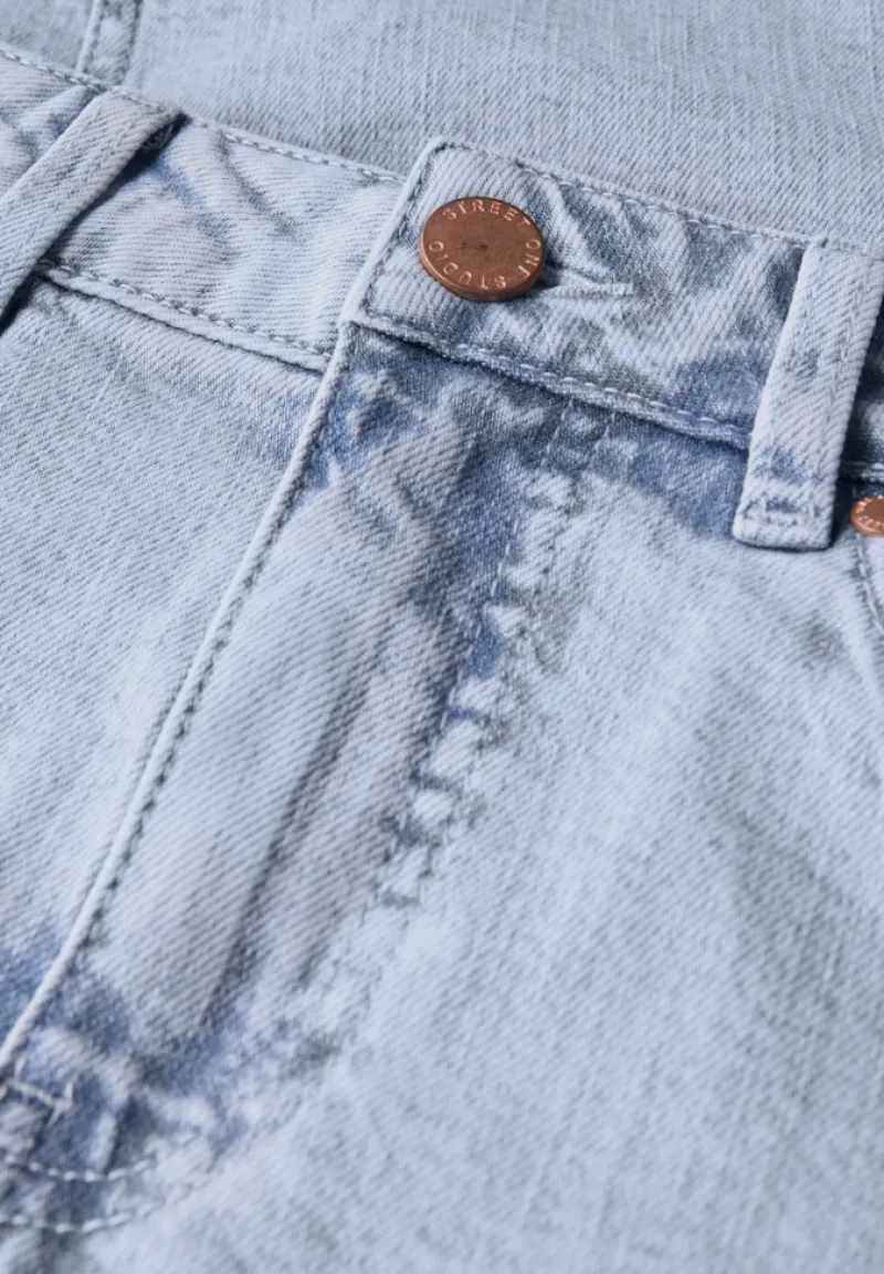 STREET ONE STUDIO Röcke*Jeansrock im Bleached-Look ultrableached wash