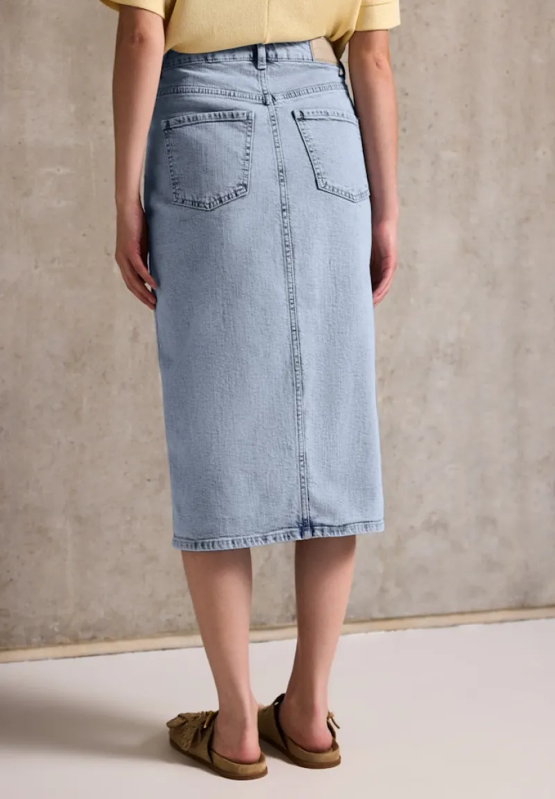 STREET ONE STUDIO Röcke*Jeansrock im Bleached-Look ultrableached wash