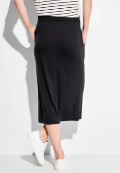 Cecil Röcke*Jersey Midirock Black