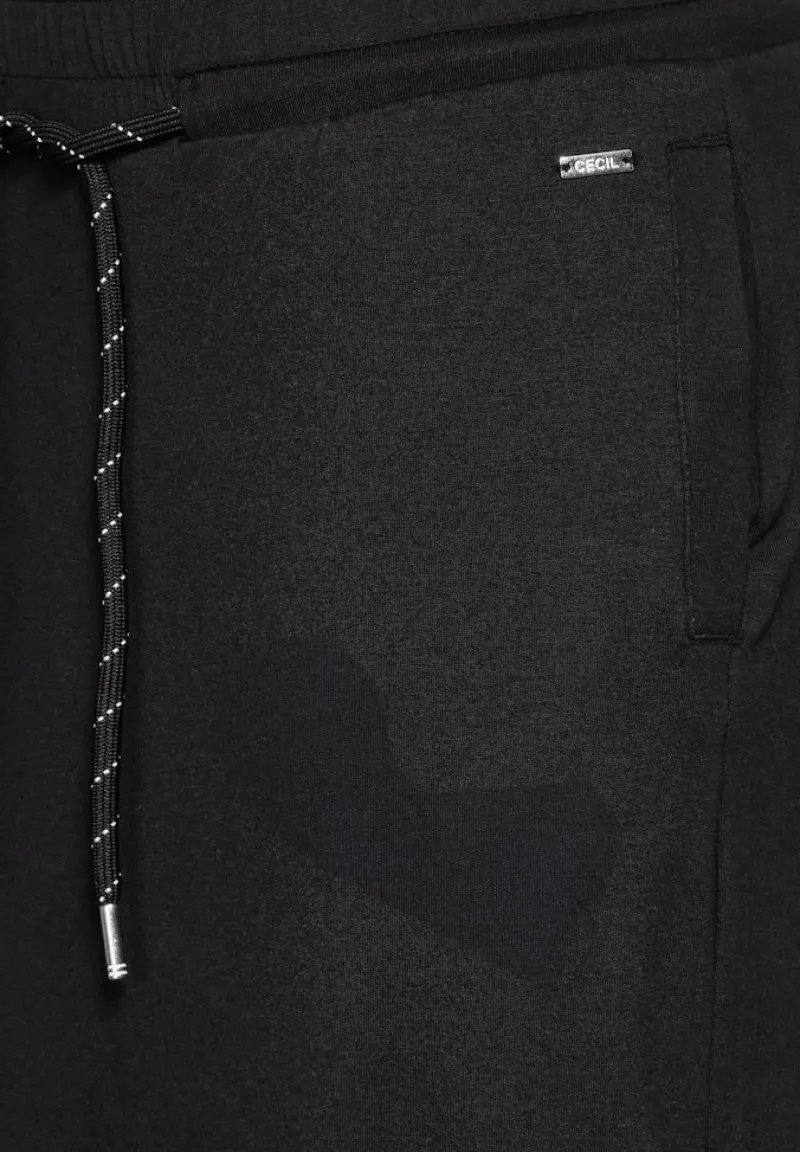 Cecil Röcke*Jersey Midirock Black