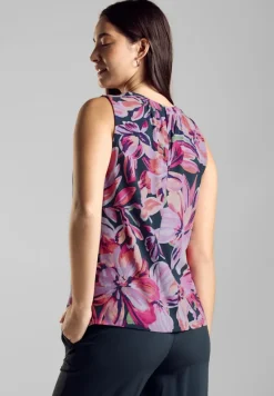 Street One Shirts*Jersey Top mit Print magnolia pink
