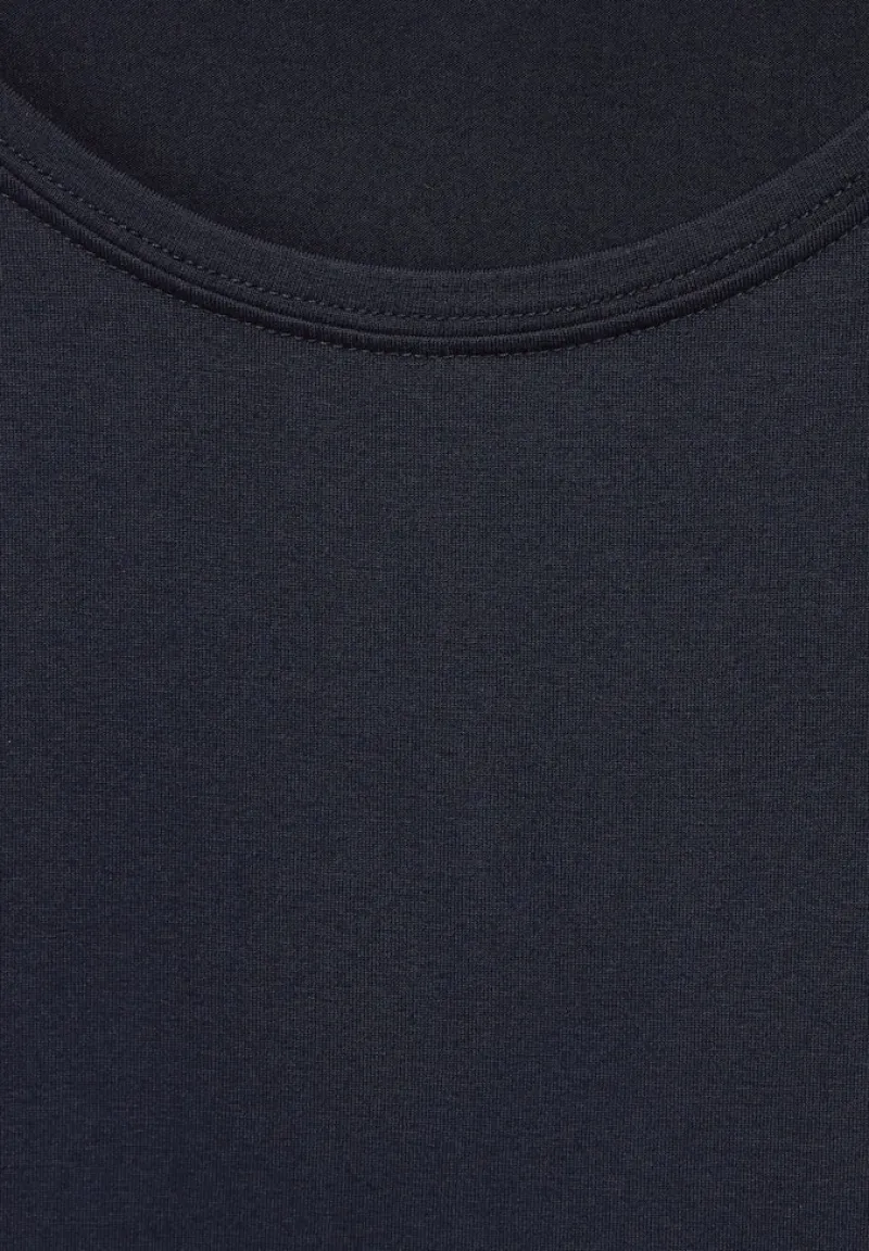 Street One Shirts*Jersey T-Shirt deep blue