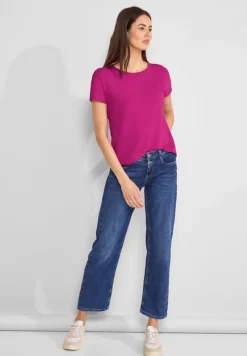 Street One Shirts*Jersey T-Shirt magnolia pink