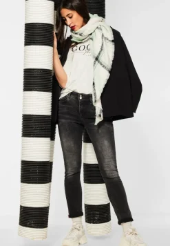 Street One Shirts*Jersey T-Shirt mit Wording off white