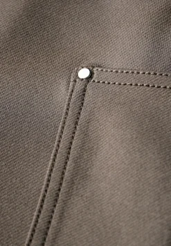 Street One Hosen*Jersey Twill Cargo-Hose muddy brown