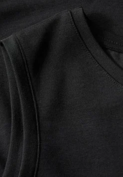 Street One Kleider*Jersey-Kleid mit Volants Black