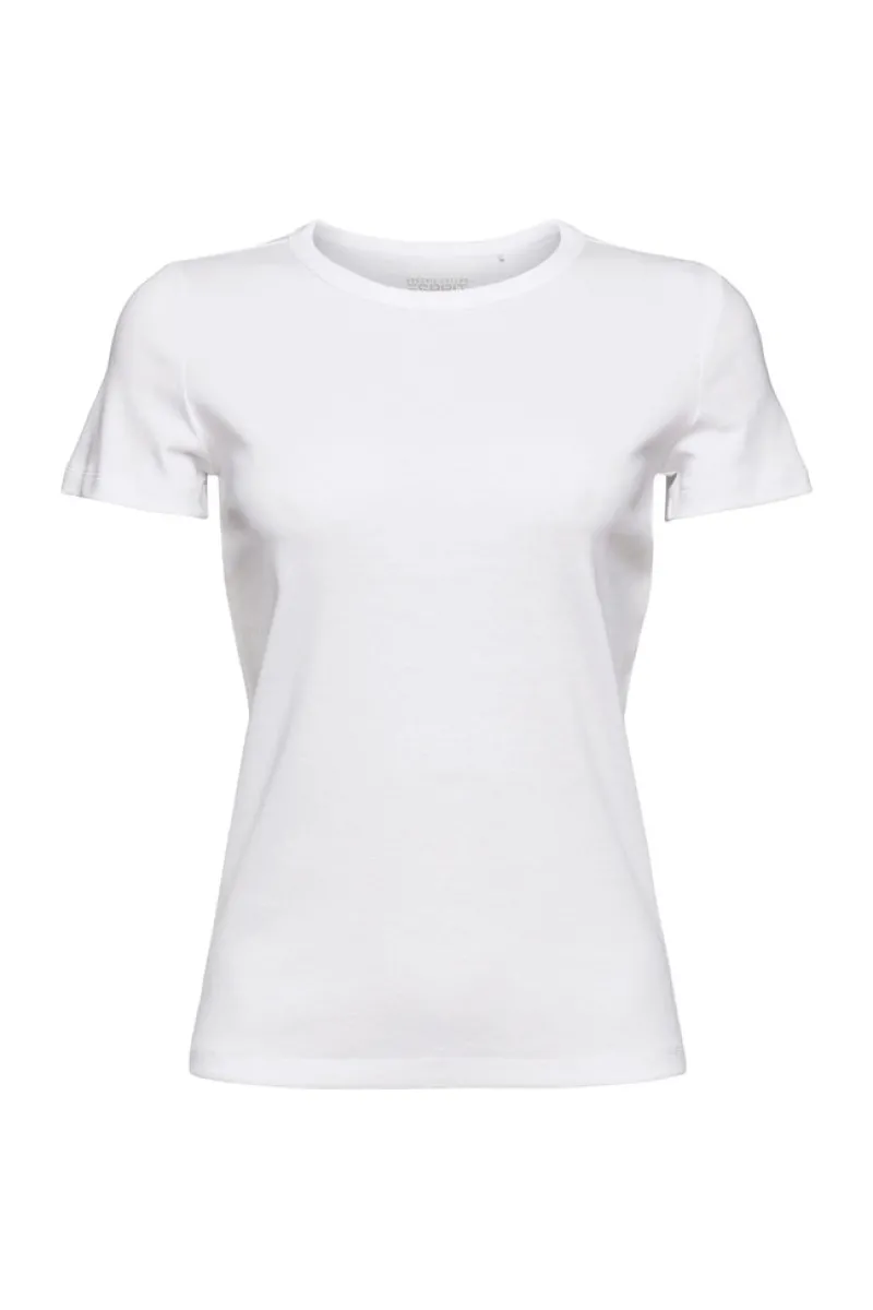 Esprit Shirts*Jersey-Shirt aus 100% Organic Cotton white