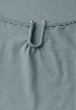 Street One Shirts*Jersey-Shirt mit Cut-Out arona blue