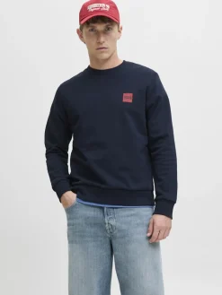 Jack & Jones Pullover & Sweatshirts*JJBRANDY SWEAT CREW NECK LN Sky Captain