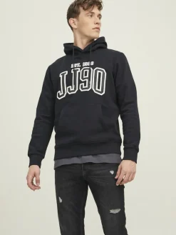 Jack & Jones Pullover & Sweatshirts*JJCEMB SWEAT HOOD Black
