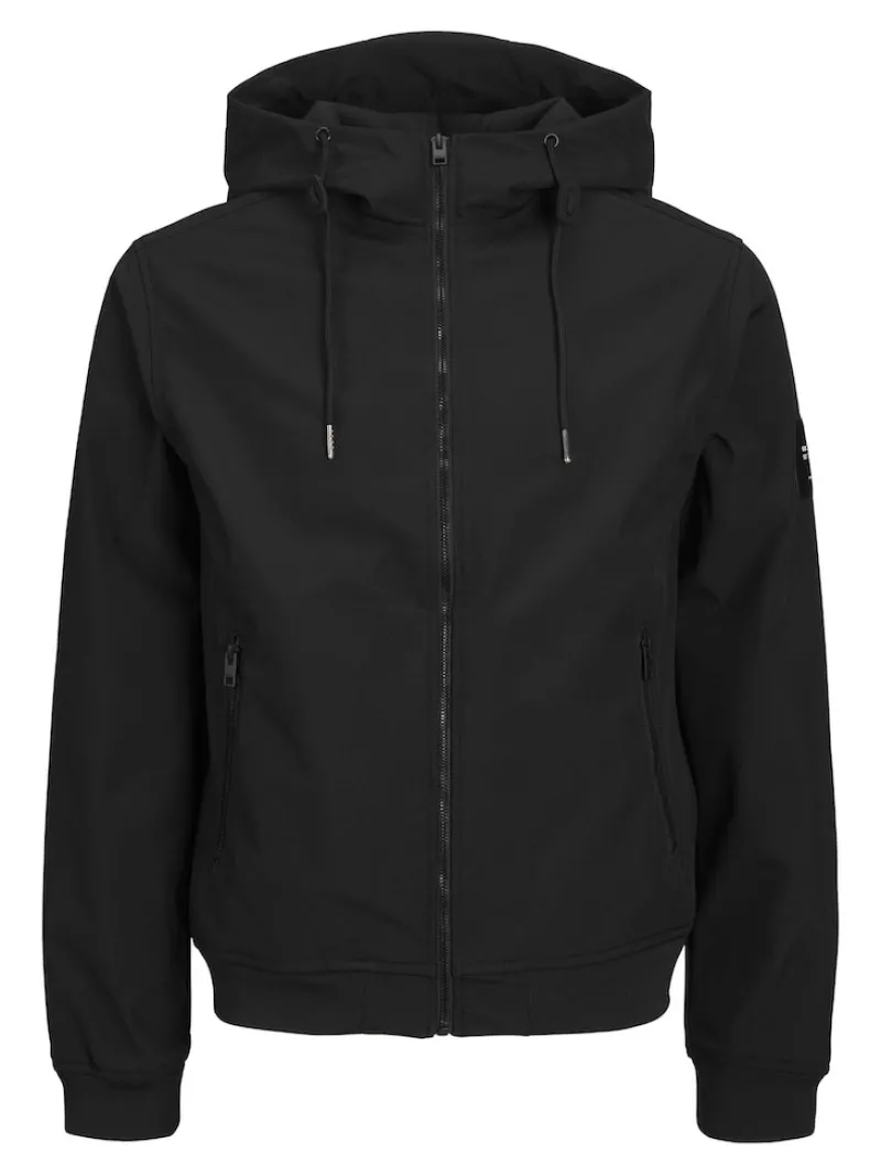 Jack & Jones Jacken|Big Boys*JJEBASIC SOFTSHELL HOOD NOOS Black