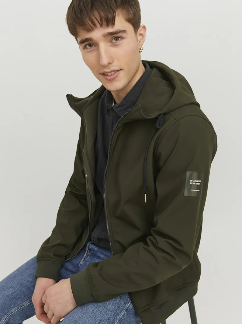 Jack & Jones Jacken|Big Boys*JJEBASIC SOFTSHELL HOOD NOOS Rosin