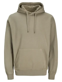 Jack & Jones Pullover & Sweatshirts*JJECHARGE FADED SWEAT HOOD NOOS Silver Sage