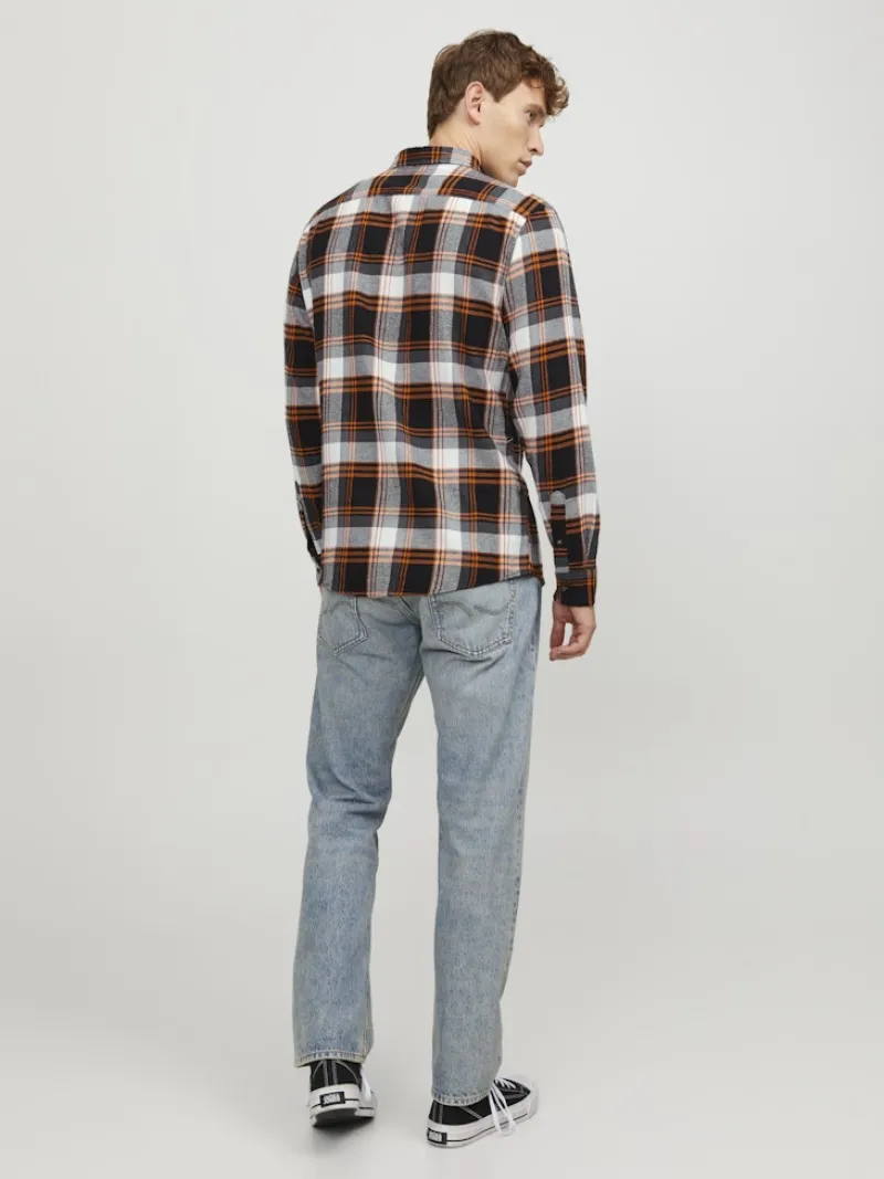 Jack & Jones Hemden*JJECLASSIC AUTUMN CHECK SHIRT LS SN hawaiian sunset
