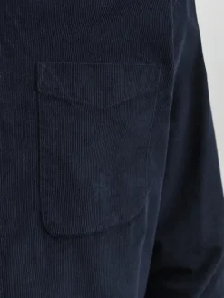 Jack & Jones Hemden*JJECLASSIC CORD SHIRT L/S SN Sky Captain