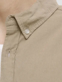 Jack & Jones Hemden*JJECLASSIC CORD SHIRT L/S SN Crockery