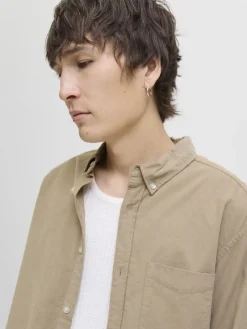 Jack & Jones Hemden*JJECLASSIC CORD SHIRT L/S SN Crockery