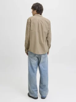 Jack & Jones Hemden*JJECLASSIC CORD SHIRT L/S SN Crockery