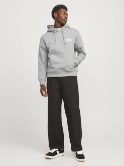 Jack & Jones Pullover & Sweatshirts*JJECORP LOGO SWEAT HOOD NOOS ultimate grey