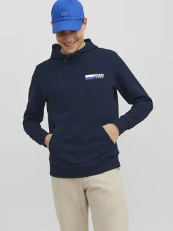 Jack & Jones Pullover & Sweatshirts*JJECORP LOGO SWEAT HOOD PLAY NOOS navy blazer1