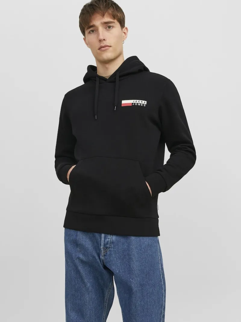 Jack & Jones Pullover & Sweatshirts*JJECORP LOGO SWEAT HOOD PLAY NOOS black1
