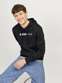 Jack & Jones Pullover & Sweatshirts*JJECORP LOGO SWEAT HOOD PLAY NOOS black2