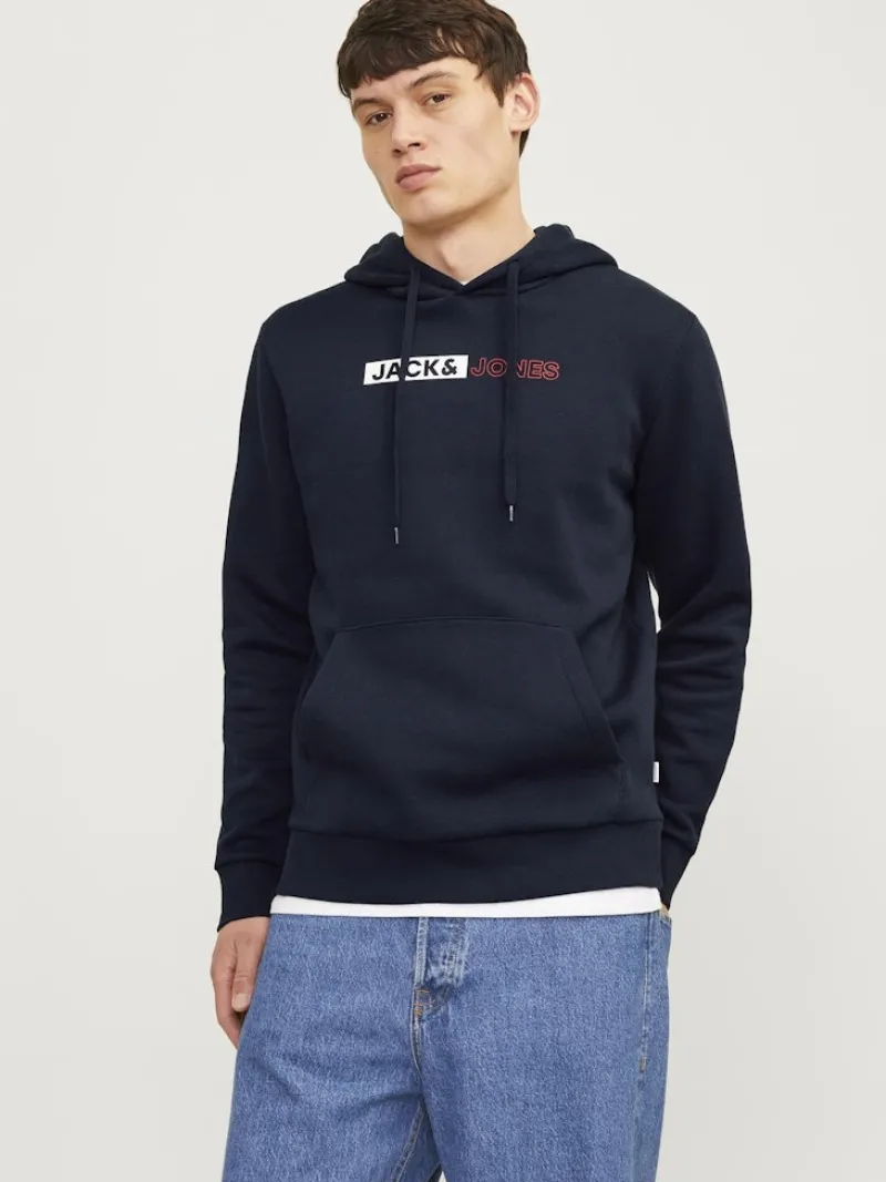 Jack & Jones Pullover & Sweatshirts*JJECORP LOGO SWEAT HOOD PLAY NOOS navy blazer2