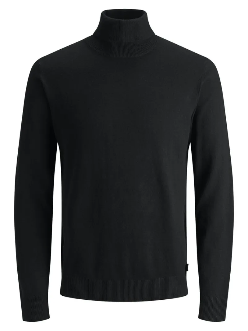 Jack & Jones Pullover & Sweatshirts*JJEEMIL KNIT ROLL NECK NOOS Black