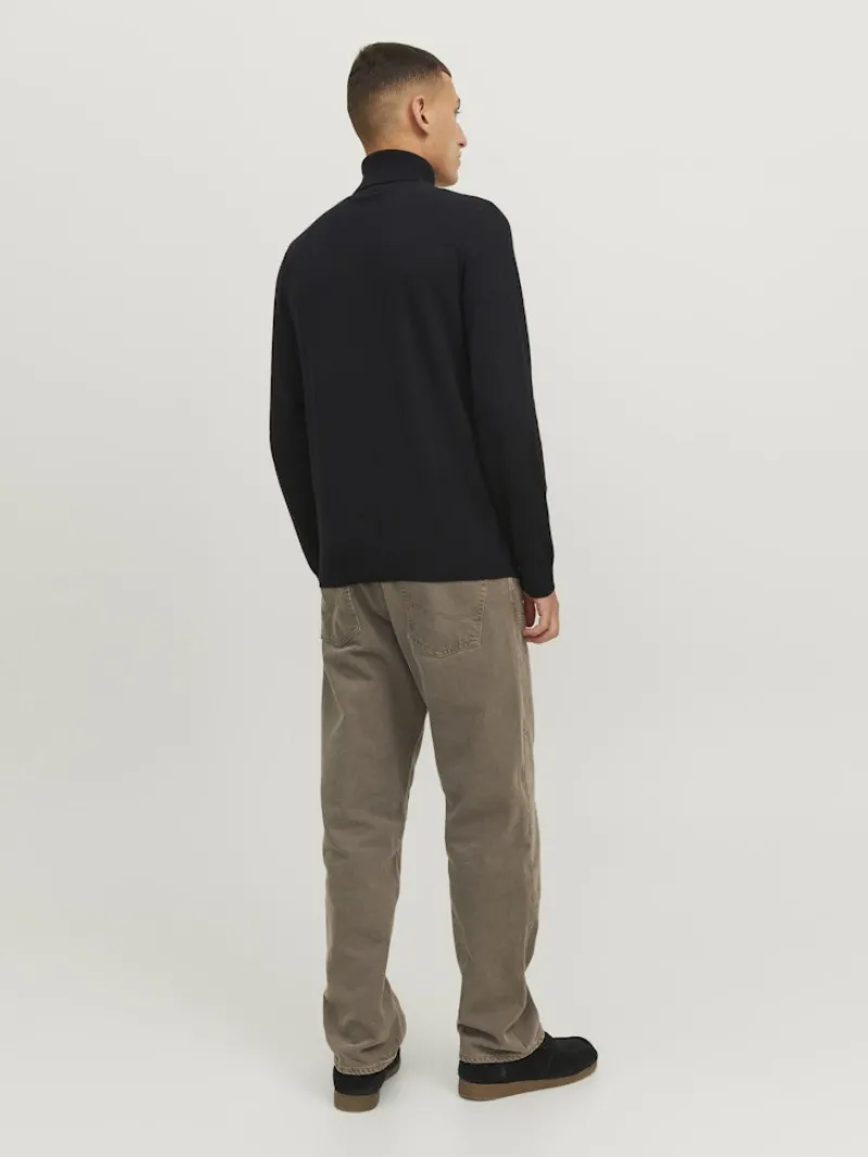Jack & Jones Pullover & Sweatshirts*JJEEMIL KNIT ROLL NECK NOOS Black