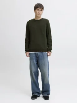 Jack & Jones Pullover & Sweatshirts*JJEGLOBE KNIT CREW NECK NOOS duffel bag