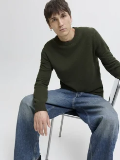 Jack & Jones Pullover & Sweatshirts*JJEGLOBE KNIT CREW NECK NOOS duffel bag