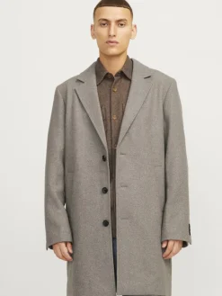Jack & Jones Jacken*JJEHARRISON WOOL BLEND COAT SN greige