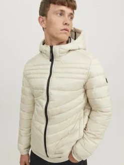 Jack & Jones Jacken*JJEHERO PUFFER HOOD NOOS moonbeam