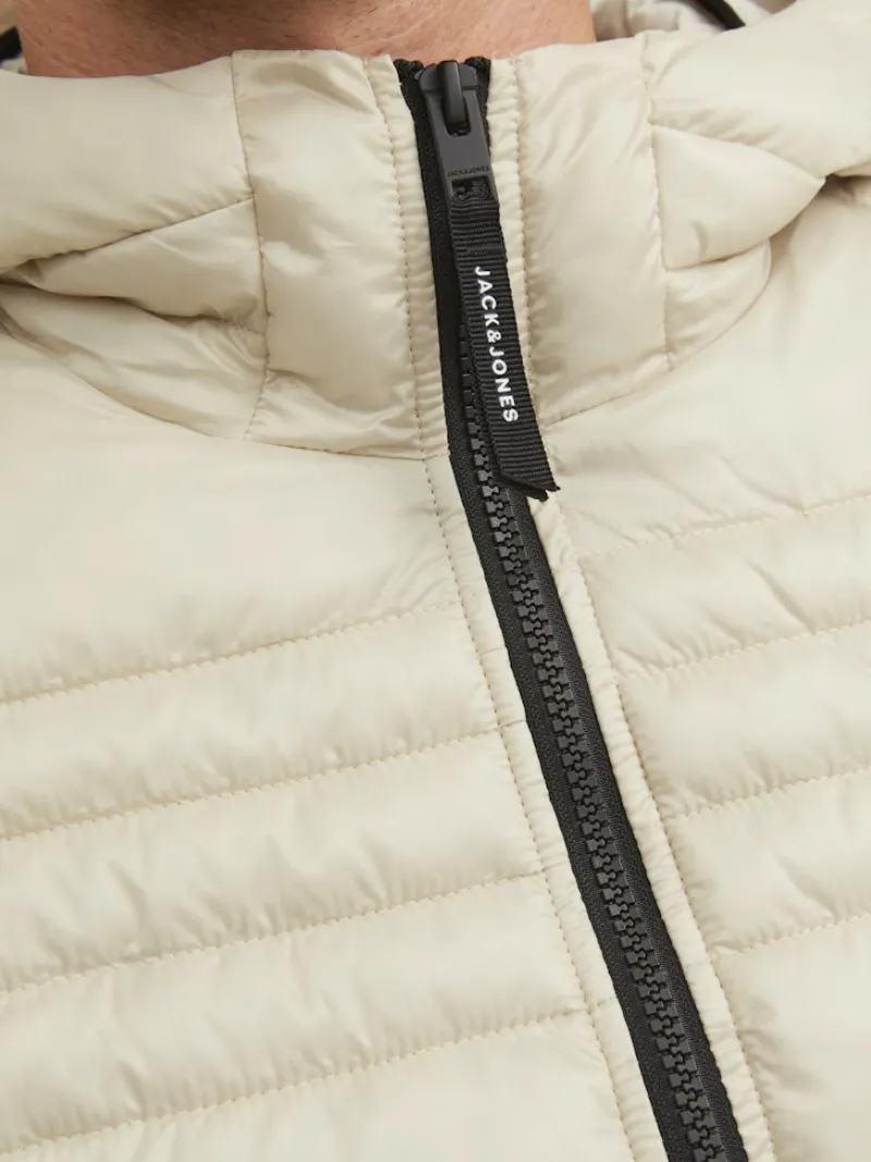 Jack & Jones Jacken*JJEHERO PUFFER HOOD NOOS moonbeam