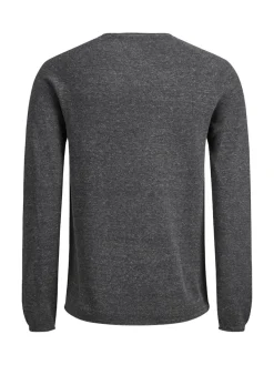 Jack & Jones Pullover & Sweatshirts|Big Boys*JJEHILL KNIT CREW NECK NOOS Dark Grey Melange