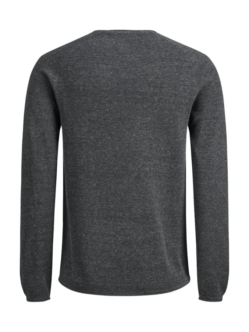Jack & Jones Pullover & Sweatshirts|Big Boys*JJEHILL KNIT CREW NECK NOOS Dark Grey Melange