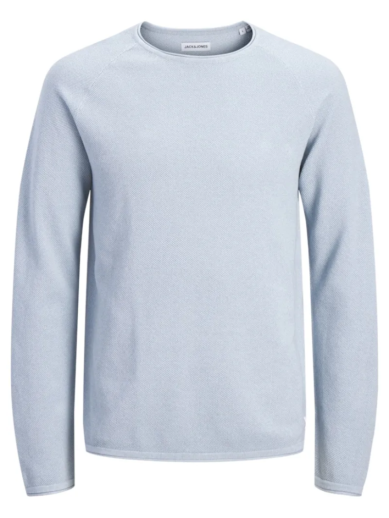Jack & Jones Pullover & Sweatshirts|Big Boys*JJEHILL KNIT CREW NECK NOOS celestial blue