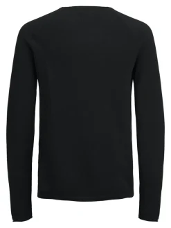 Jack & Jones Pullover & Sweatshirts|Big Boys*JJEHILL KNIT CREW NECK NOOS Black