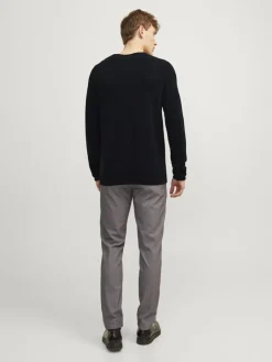 Jack & Jones Pullover & Sweatshirts|Big Boys*JJEHILL KNIT CREW NECK NOOS Black
