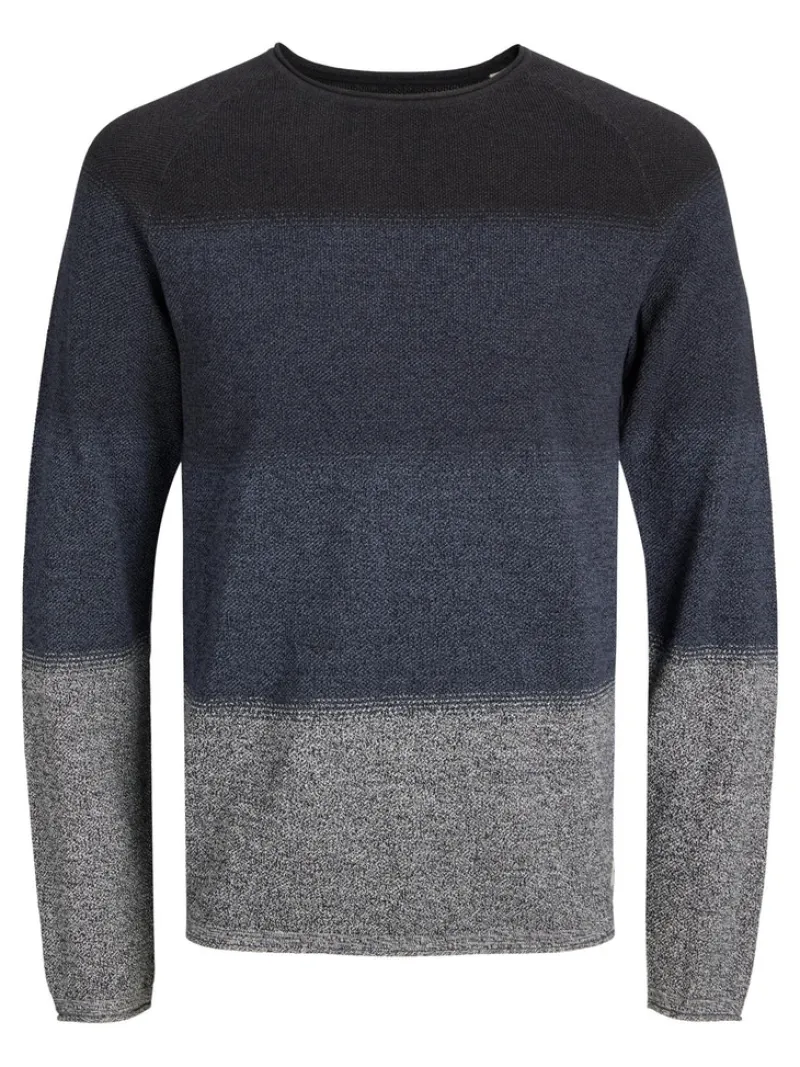 Jack & Jones Pullover & Sweatshirts|Big Boys*JJEHILL KNIT CREW NECK NOOS navy blazer1