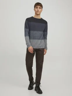 Jack & Jones Pullover & Sweatshirts|Big Boys*JJEHILL KNIT CREW NECK NOOS navy blazer1