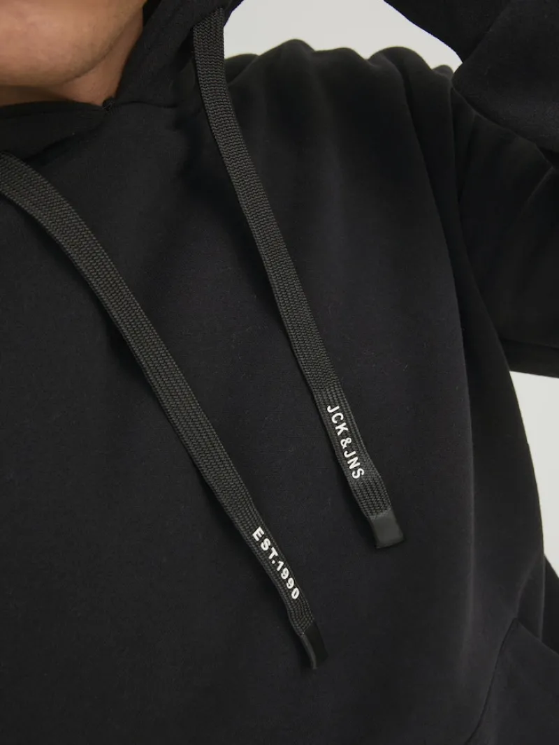 Jack & Jones Pullover & Sweatshirts*JJEKING SWEAT HOOD SN Black