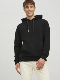 Jack & Jones Pullover & Sweatshirts*JJEKING SWEAT HOOD SN Black