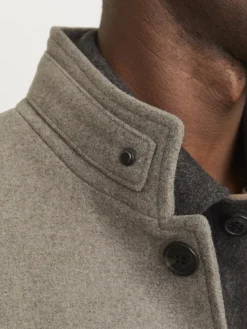 Jack & Jones Jacken*JJEMELTON WOOL BLEND COAT SN greige