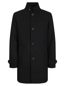 Jack & Jones Jacken*JJEMELTON WOOL BLEND COAT SN Black