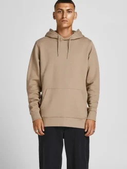 Jack & Jones Pullover & Sweatshirts*JJEORGANIC BASIC SWEAT HOOD NOOS Crockery